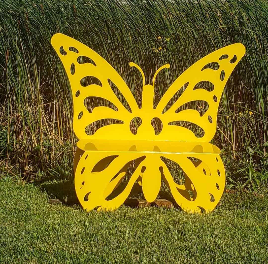 Butterfly Bench in USA