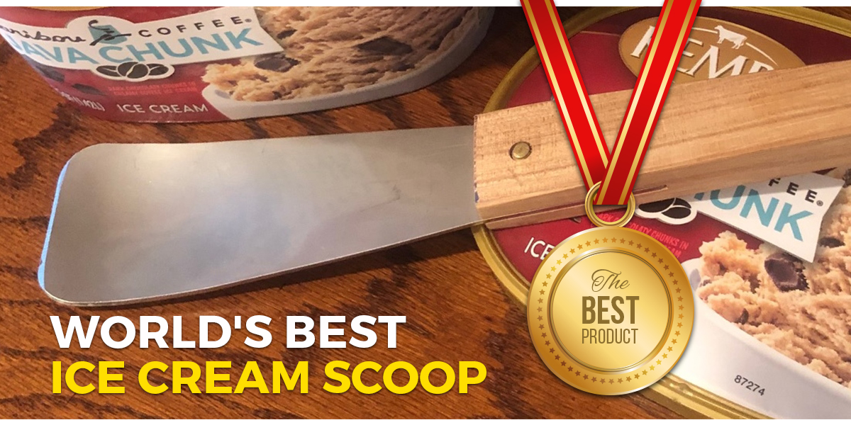 Worlds best ice cream scoop