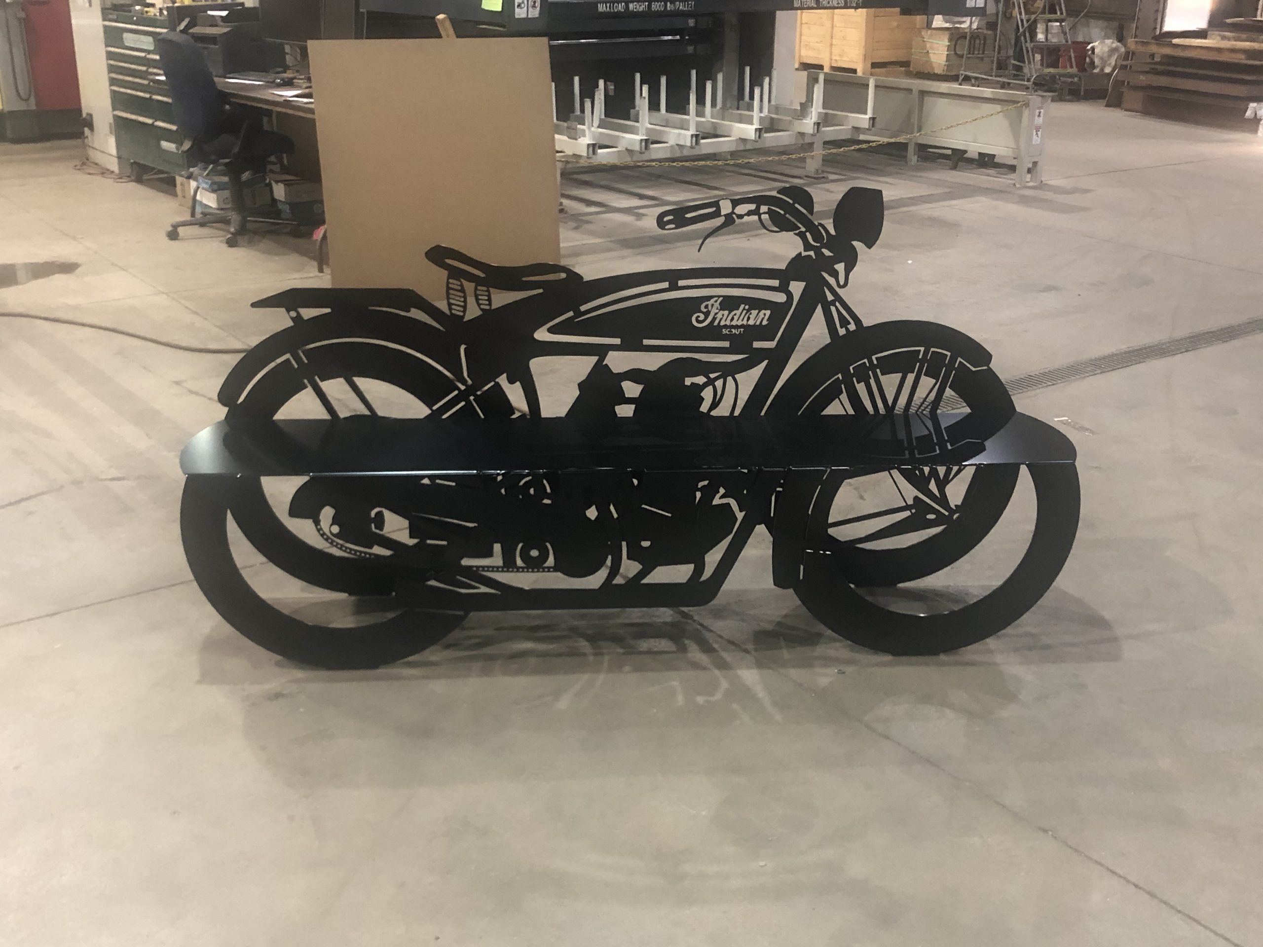 1923 Motorcycle Bench with Custom Options