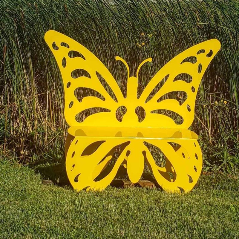 Butterfly Bench in USA Butterfly Bench in USA