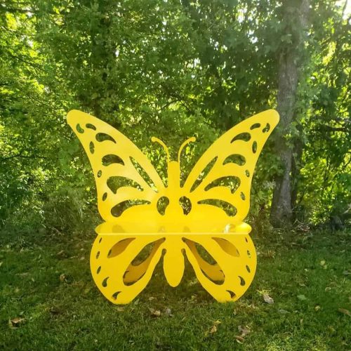 Yellow Butterfly bench